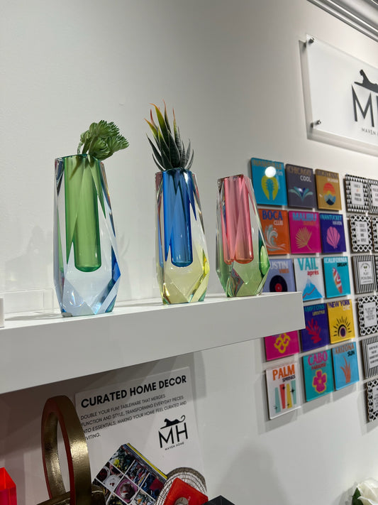 Colorful Bud Vase