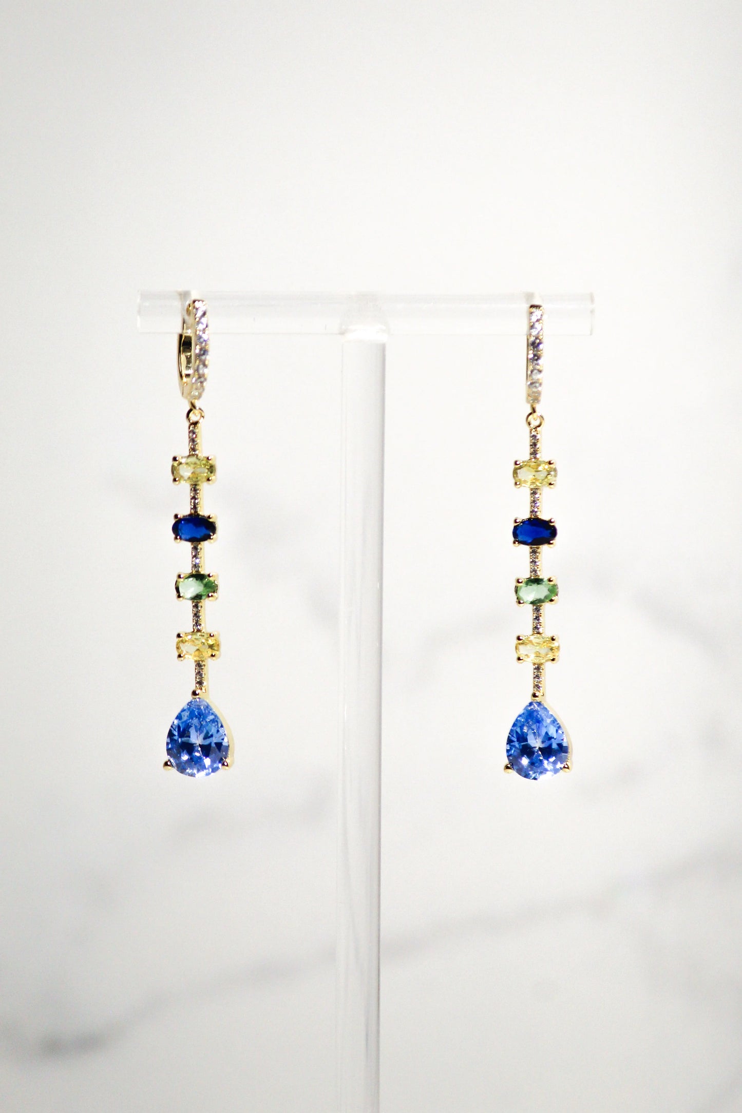 Jagger Earrings-Azur