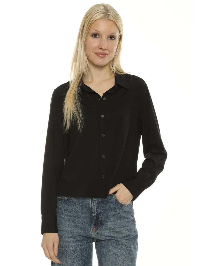 Black Marci Long Sleeve Top