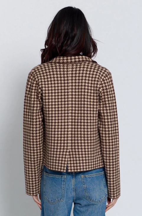 Marlo Jacquard Knit Blazer