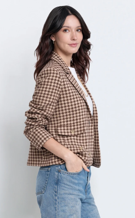 Marlo Jacquard Knit Blazer