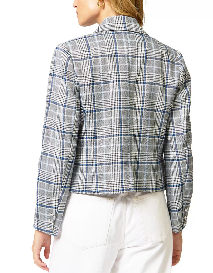 Paulie Plaid Blazer