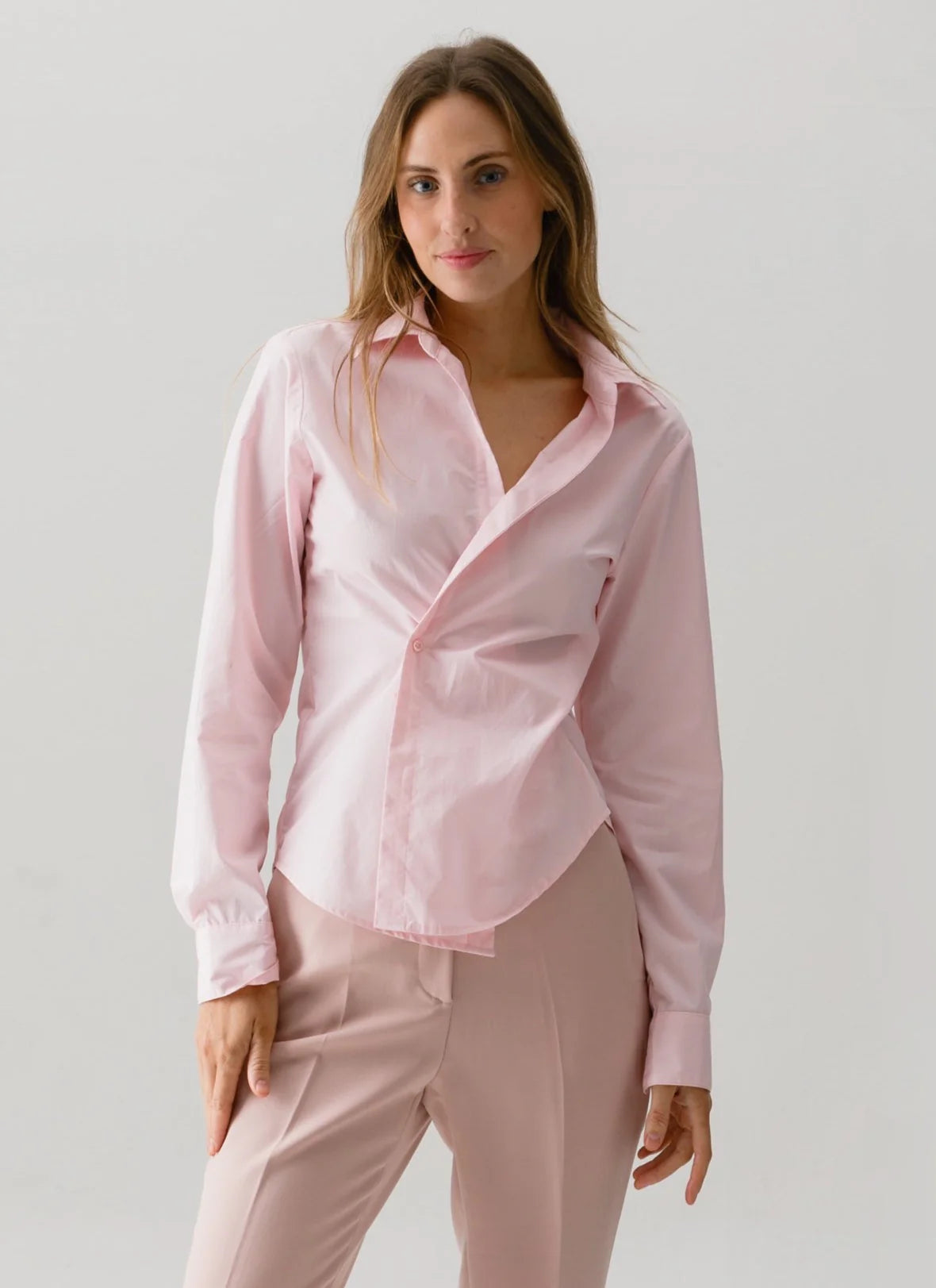 Gentlemen's Pink Fitted Shirt