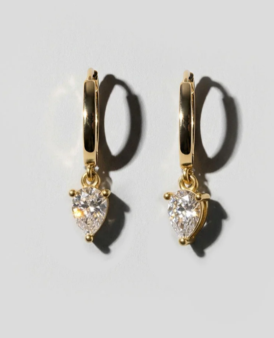 Gold Pear Huggies