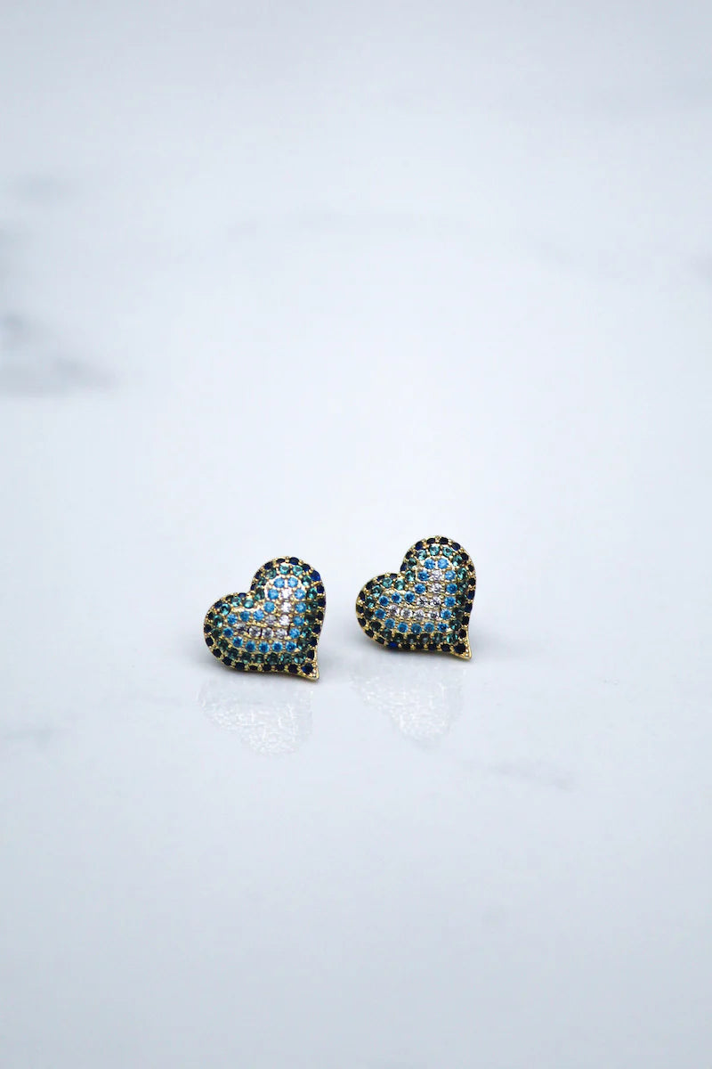 Queen of Hearts Studs