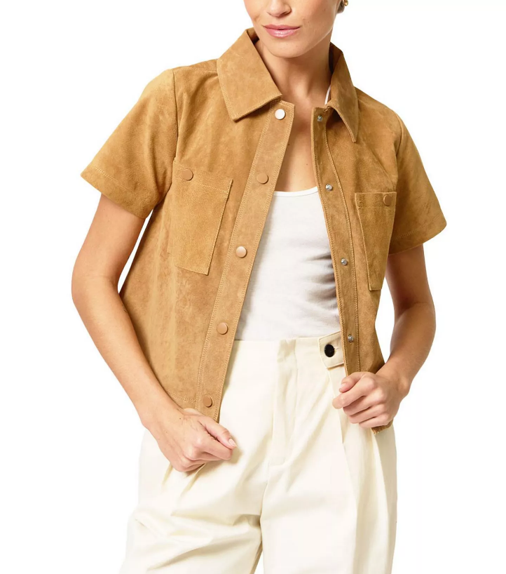Rusty Genuine Suede SS Jacket