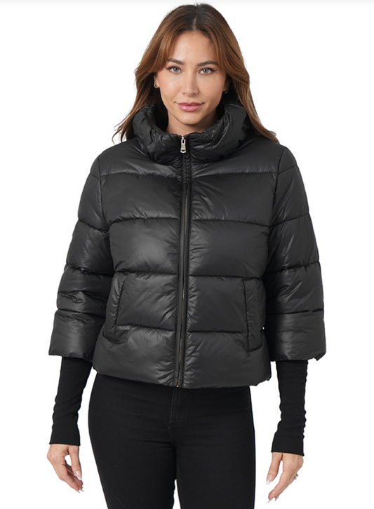 Black Puffer Coat