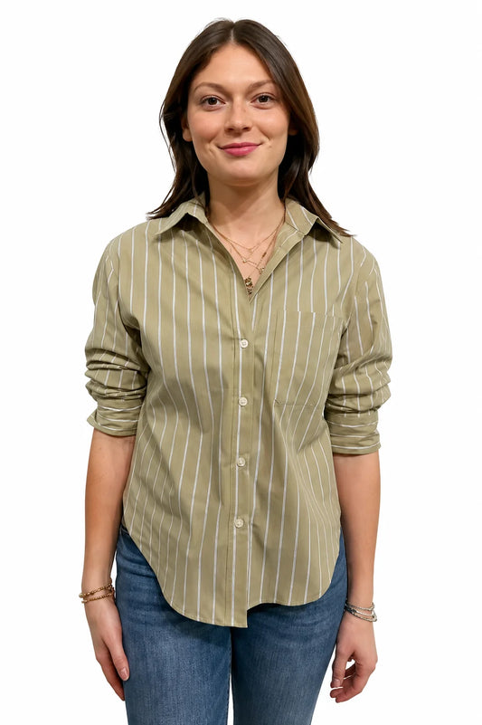 Scottie Khaki Top
