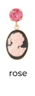 Bo Camee Mini Earring