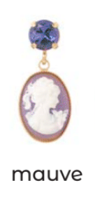Bo Camee Mini Earring