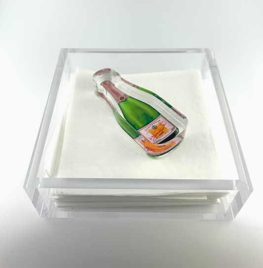 Napkin Weight with Holder and Napkins