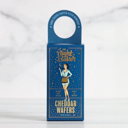 Cheddar Wafers for Wine Bottle