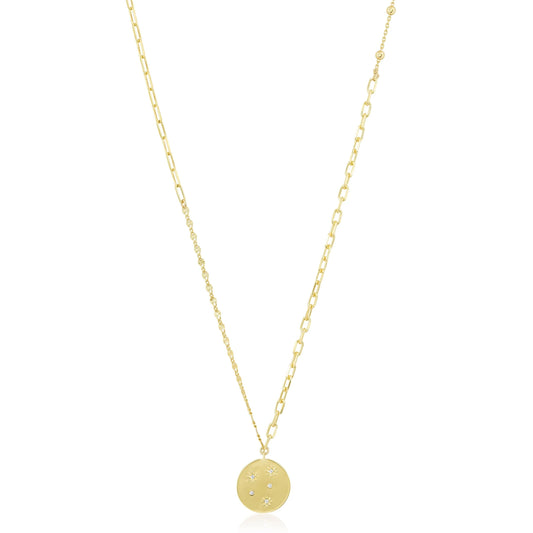 disc charm w twisted edge starb