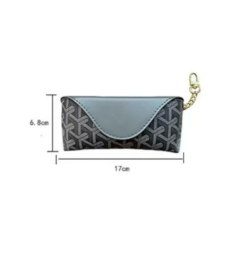 Travel-Friendly Glasses Case with Keychain Clip - Gifts