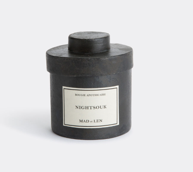 Night Souk Bougie Apothicaire Black Wax Candle