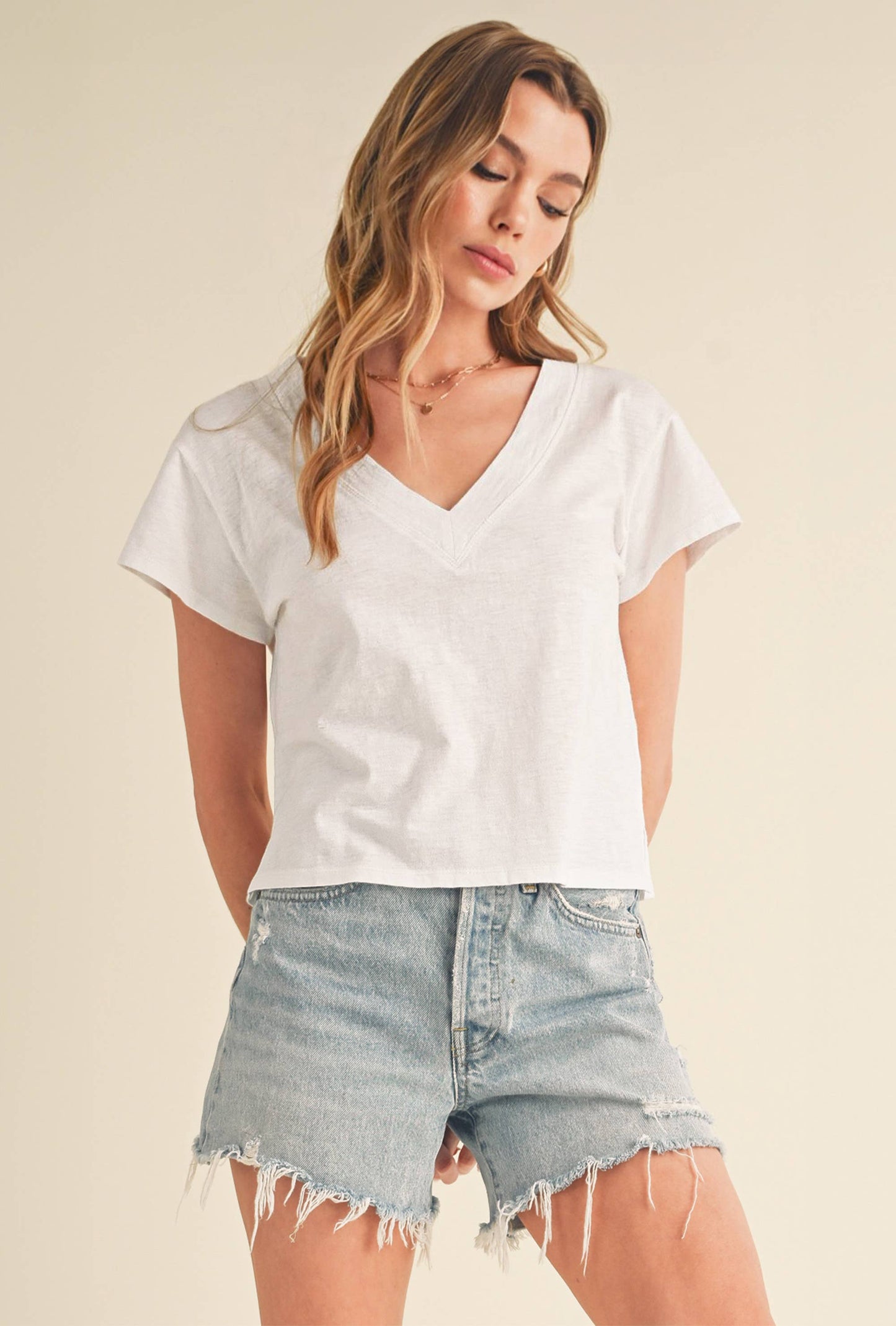 Til V-Neck Baby Top