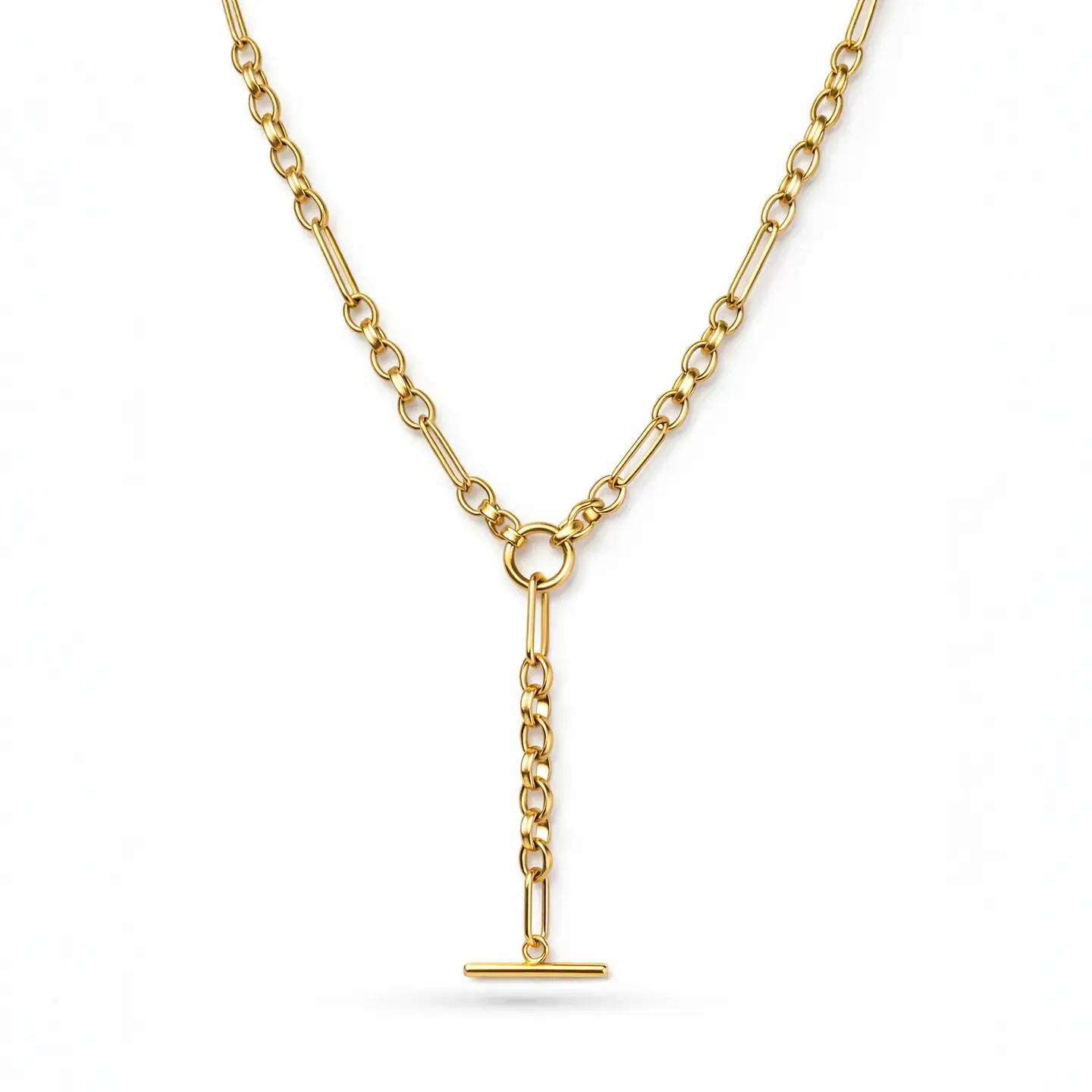 Vivianne Lariat Charm Holder Necklace