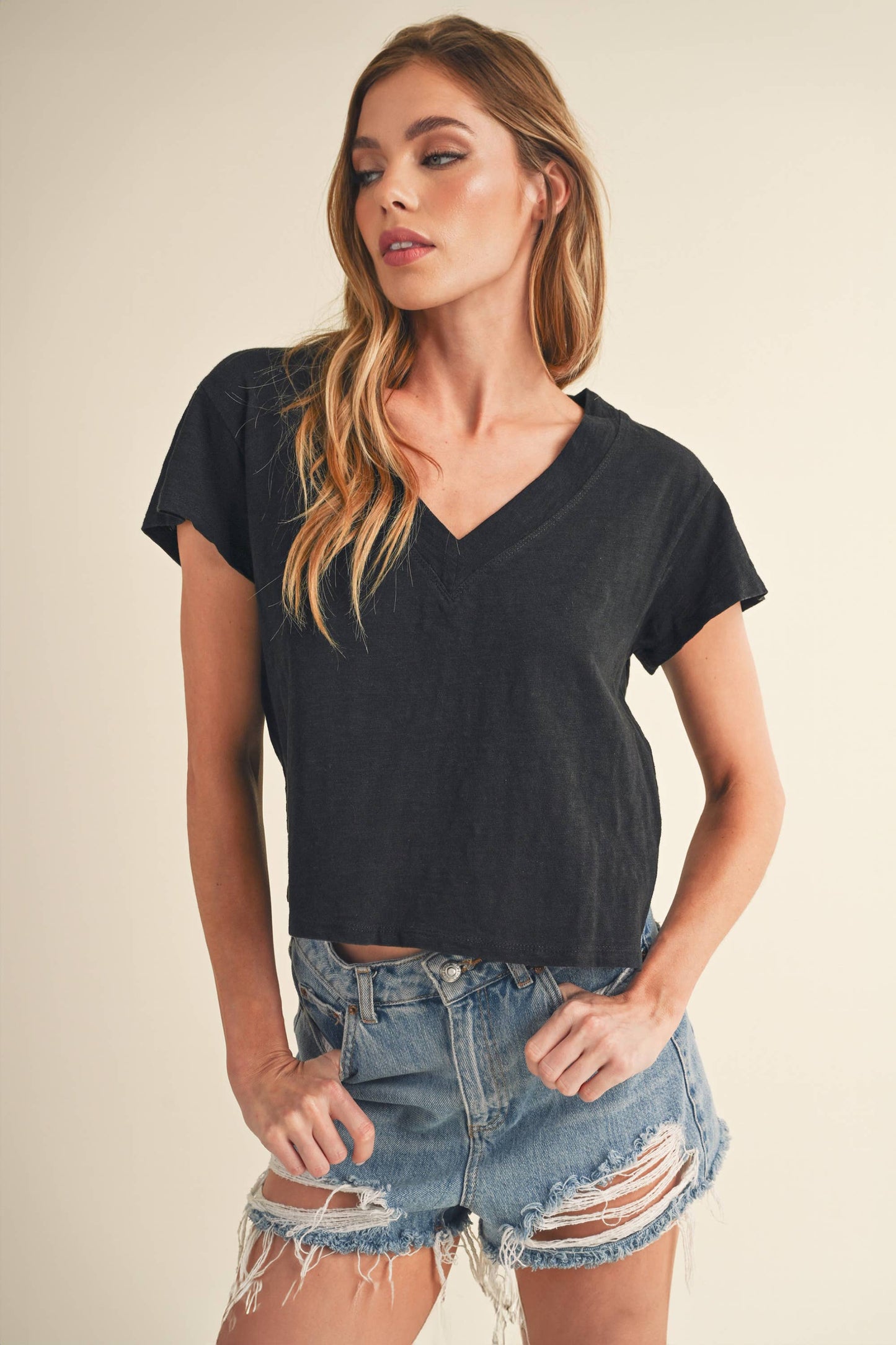 Til V-Neck Baby Top