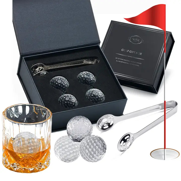 Golf Ball Whiskey Coolers