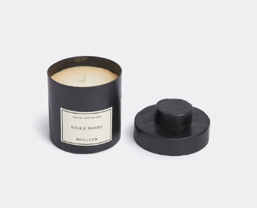 Figue Noire Bougie Apothicaire Petite Black Wax Candle