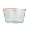 Clear Demijohn Bowl, Large