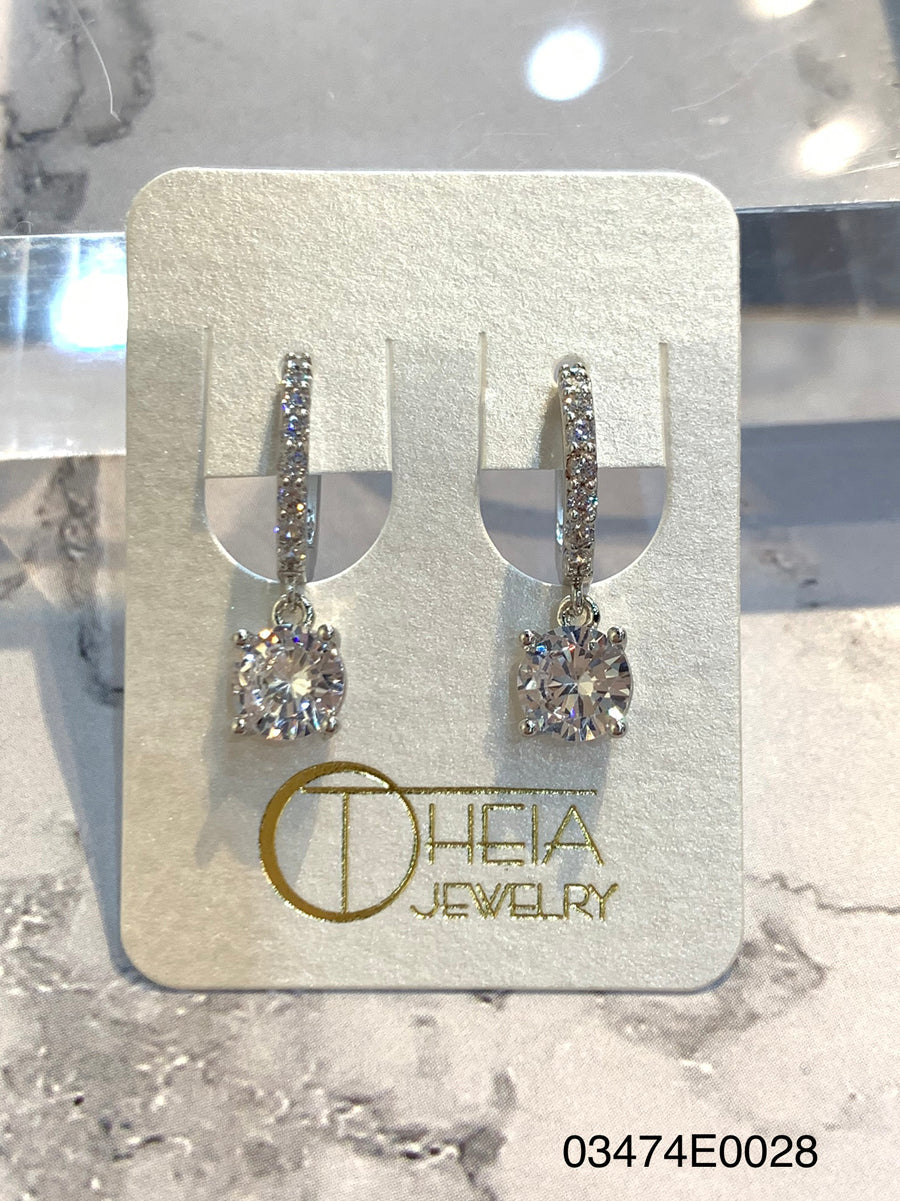 Clara Huggie Hoop Gold or Silver