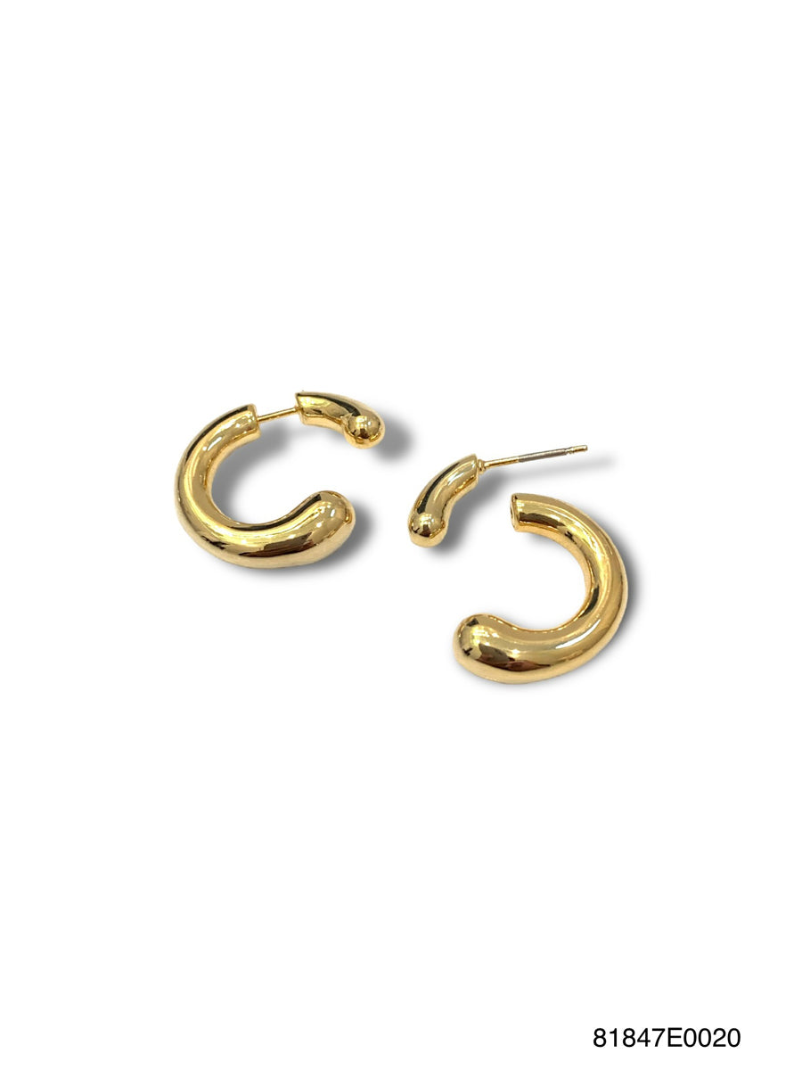 Elle Front Back Hoop