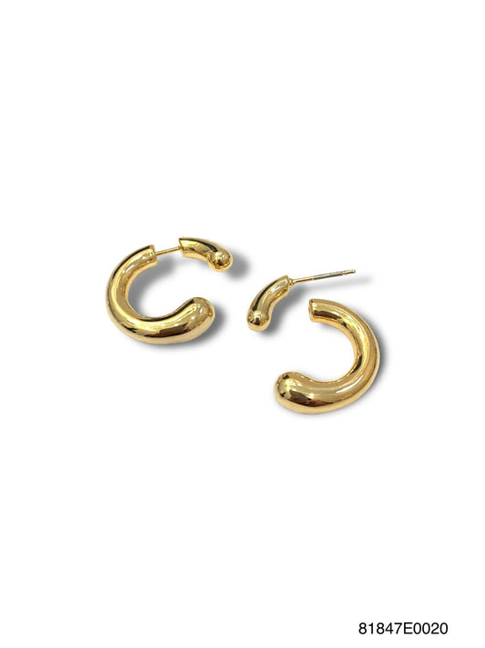 Elle Front Back Hoop