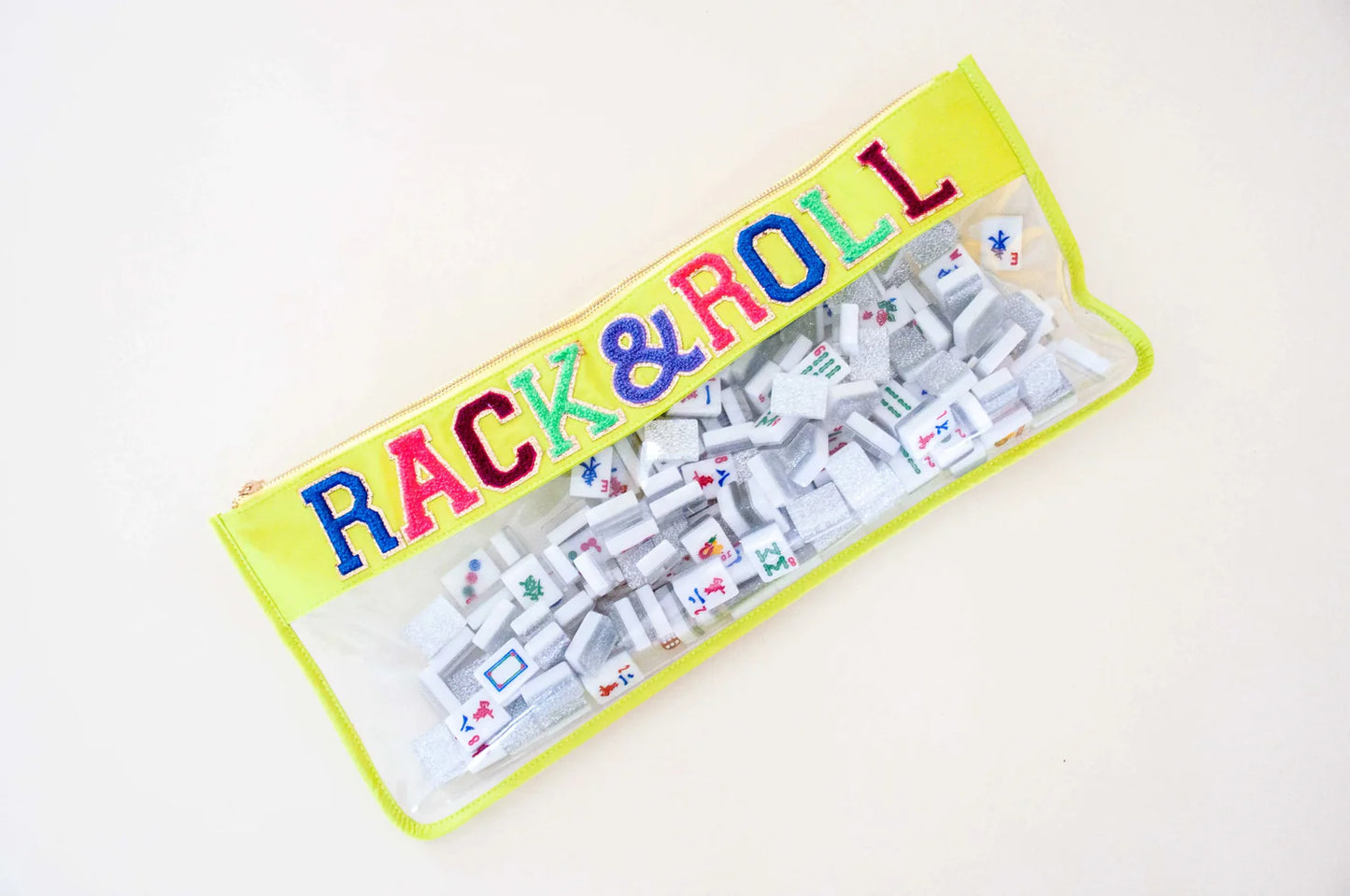 "Rack and Roll" Mahjong Tile Bag