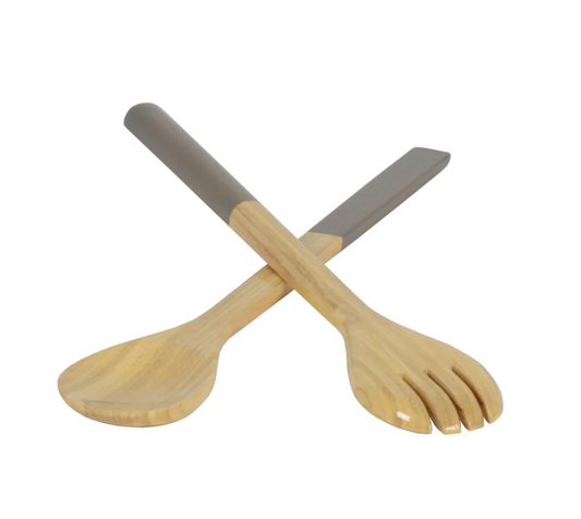 Large Bamboo Salad Server