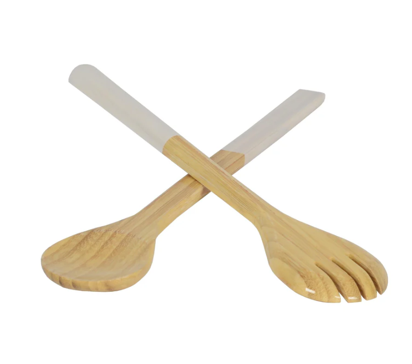 Large Bamboo Salad Server