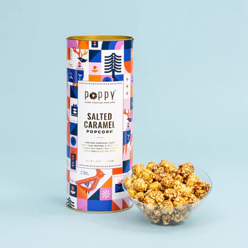 Sea Salt Dark Chocolate Holiday Popcorn