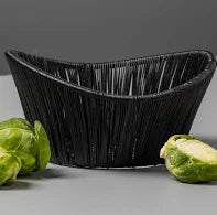 Black Rhythym Wire Basket