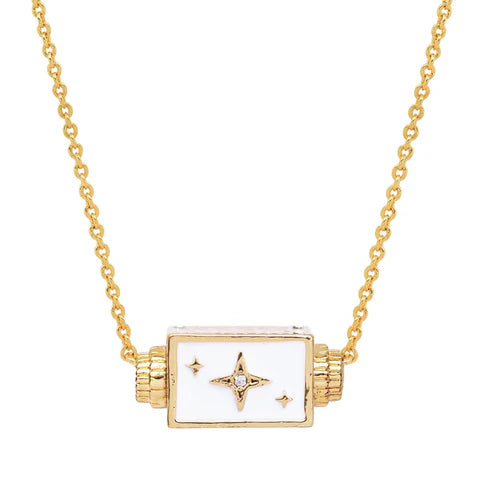 Moonlit Sky Spinner Necklace