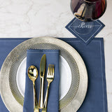 Mystic Blue Dinner Napkins