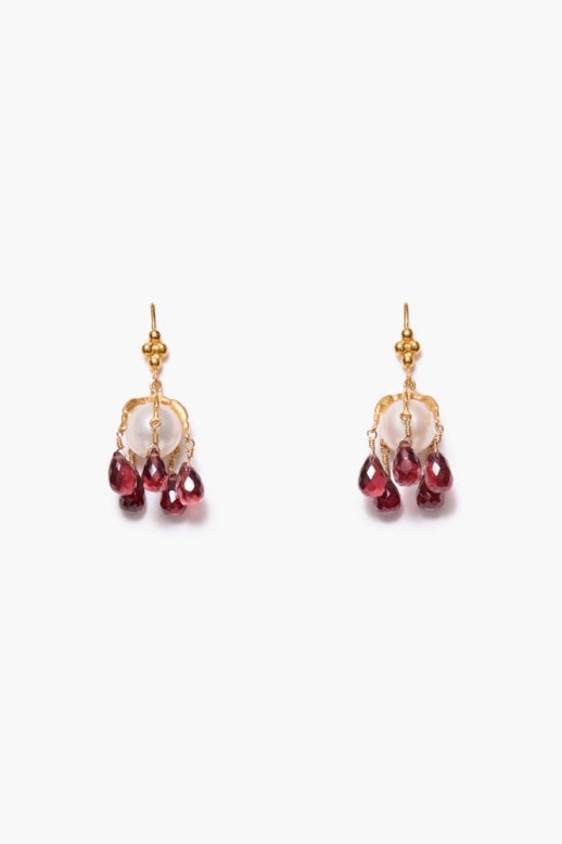 Garnet Earrings